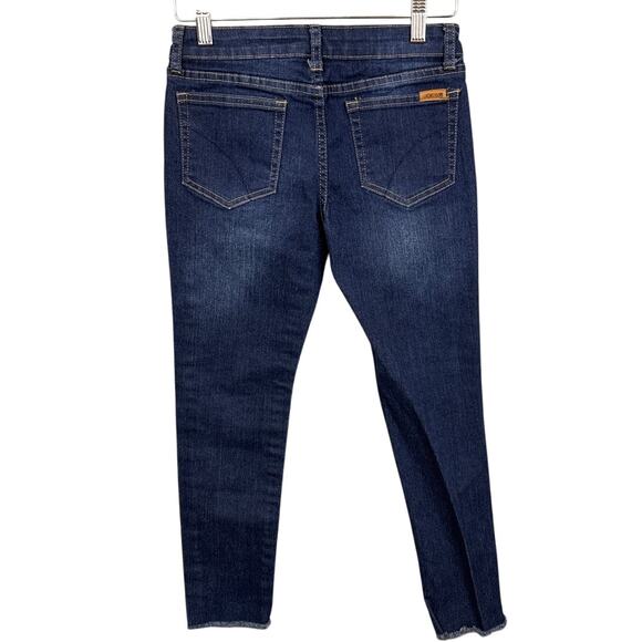 Joe's Jeans Little Girls Raw Hem Rhinestone Jeans Size 12 NWOT Designer Kids - Picture 2 of 11